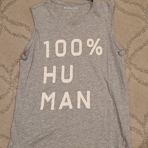 Everlane 100% human tank